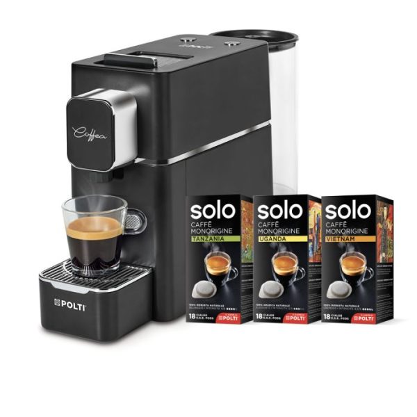 Polti Coffea S15B with tasting kit 54 E.S.E. pods